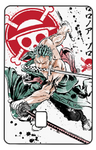 One Piece "Zoro Sketch" Card Skin