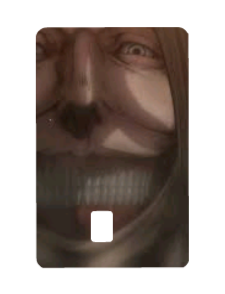 AOT "Smile Titan" Card Skin